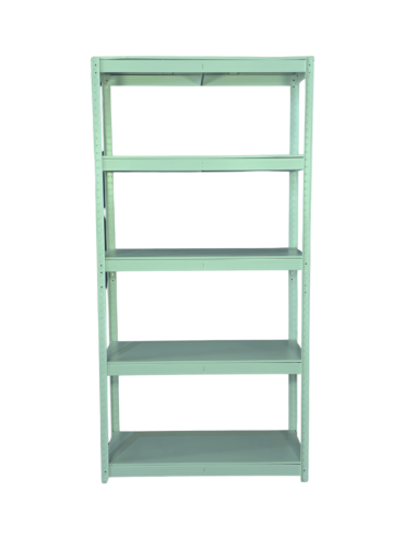 ESTANTE METALICO VERDE 180X90X40