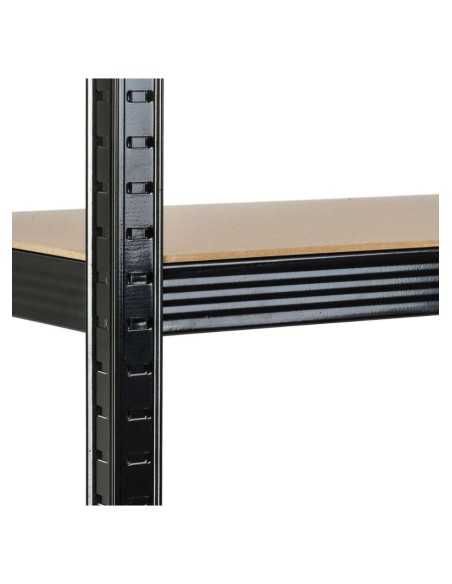 PACK 3 ESTANTES 150X70X30 NEGROS